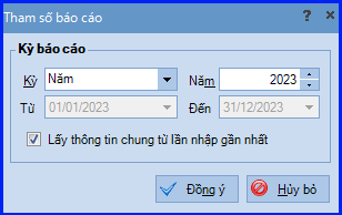 Cách lập báo cáo tài chính theo thông tư 133 trên Misa Cách lập báo cáo tài chính theo thông tư 133 trên Misa 12
