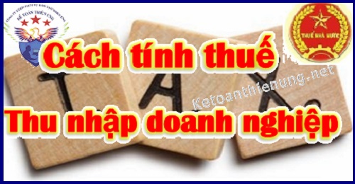 cach tinh thue thu nhap doanh nghiep