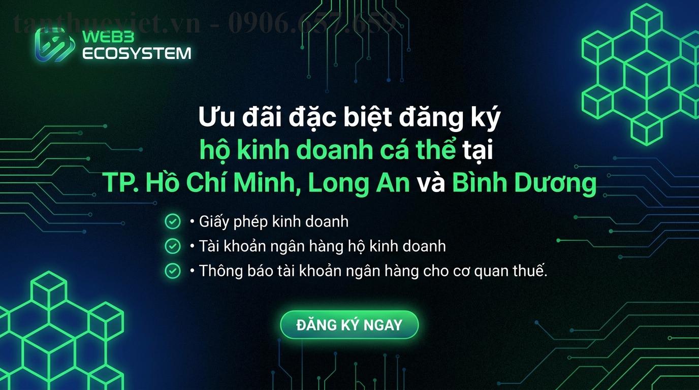 Dịch vụ thành lập hộ kinh doanh 2025: Trọn gói chỉ 1 triệu cùng chuyên gia Vương