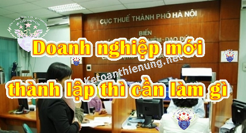 cong ty moi thanh lap can lam nhung gi