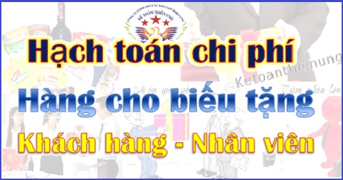 Cách hạch toán quà tặng khách hàng – nhân viên