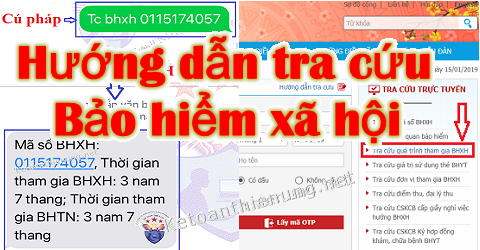 hướng dẫn tra cứu bảo hiểm xã hội hướng dẫn tra cứu bảo hiểm xã hội