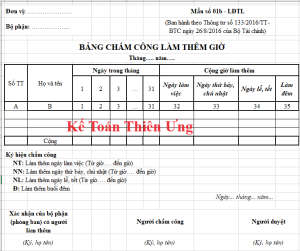 mau bang cham cong lam them gio theo tt133