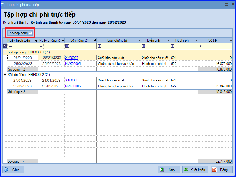 tap-hop-chi-phi-truc-tiep-tren-misa-theo-tt200-41 Cách tập hợp chi phí trực tiếp trên Misa theo Thông tư 200 4