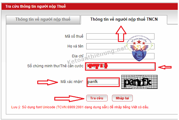 tra cứu mã số thuế thu nhập cá nhân tra cứu mã số thuế thu nhập cá nhân