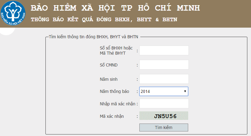 tra cứu thông tin đóng BHXH qua mạng tra cứu thông tin đóng BHXH qua mạng
